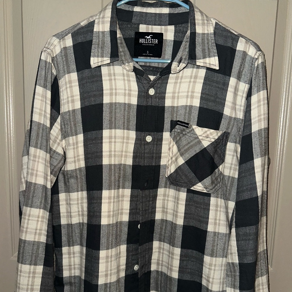 Hollister flannel men shirt/ Small
